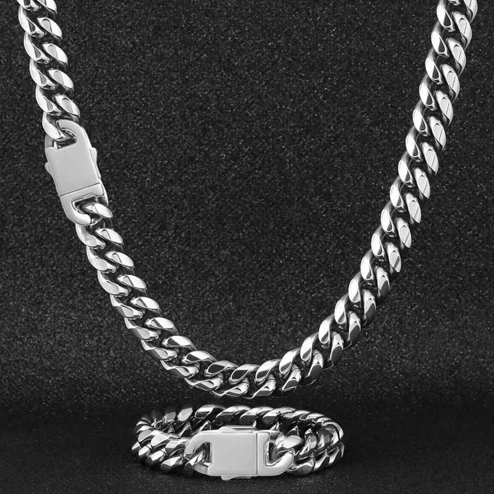 12mm Cuban Chain (Single Plug Buckle)