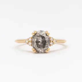 2.10 ct Juno Salt & Pepper Diamond Ring