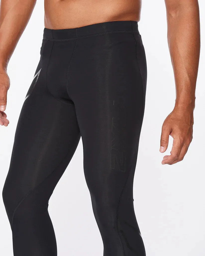 2XU Mens Core Compression Tights - Black/Nero