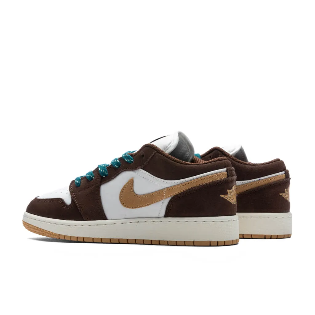 Air Jordan 1 Low SE (GS) 'Cacao Wow' - Cacao Wow/Twine/Sail