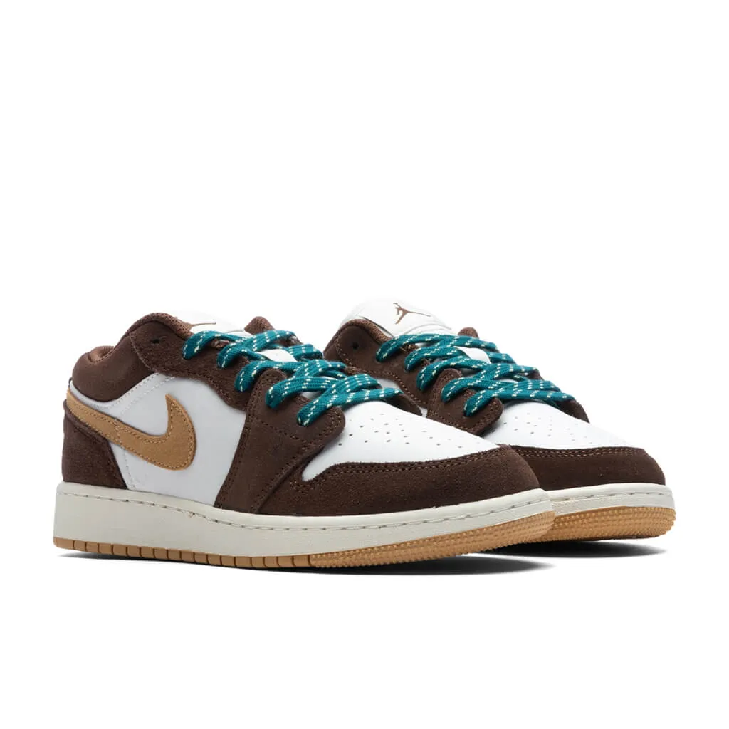 Air Jordan 1 Low SE (GS) 'Cacao Wow' - Cacao Wow/Twine/Sail