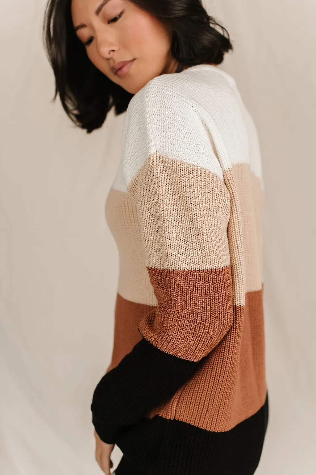 Ampersand Paige Sweater- Fawn