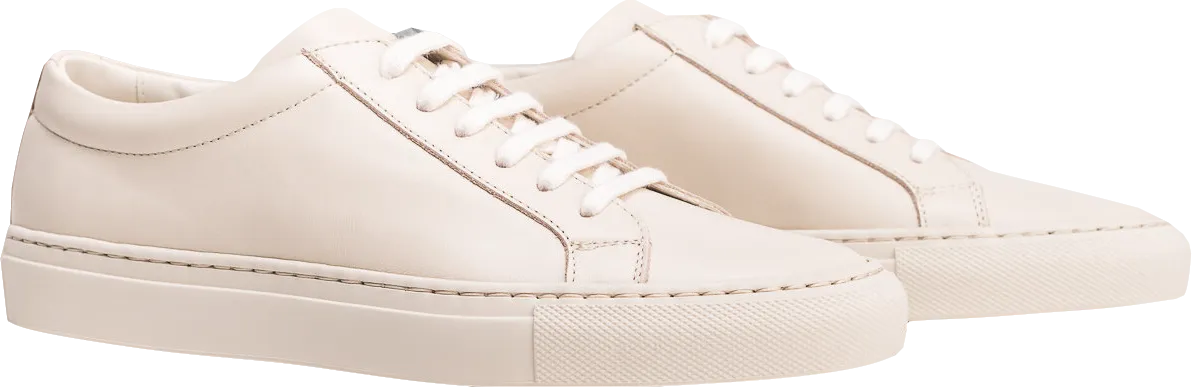 artisan Lab Cream Luxury Italian Leather Trainers Bnib UK 3 EU 36 👠