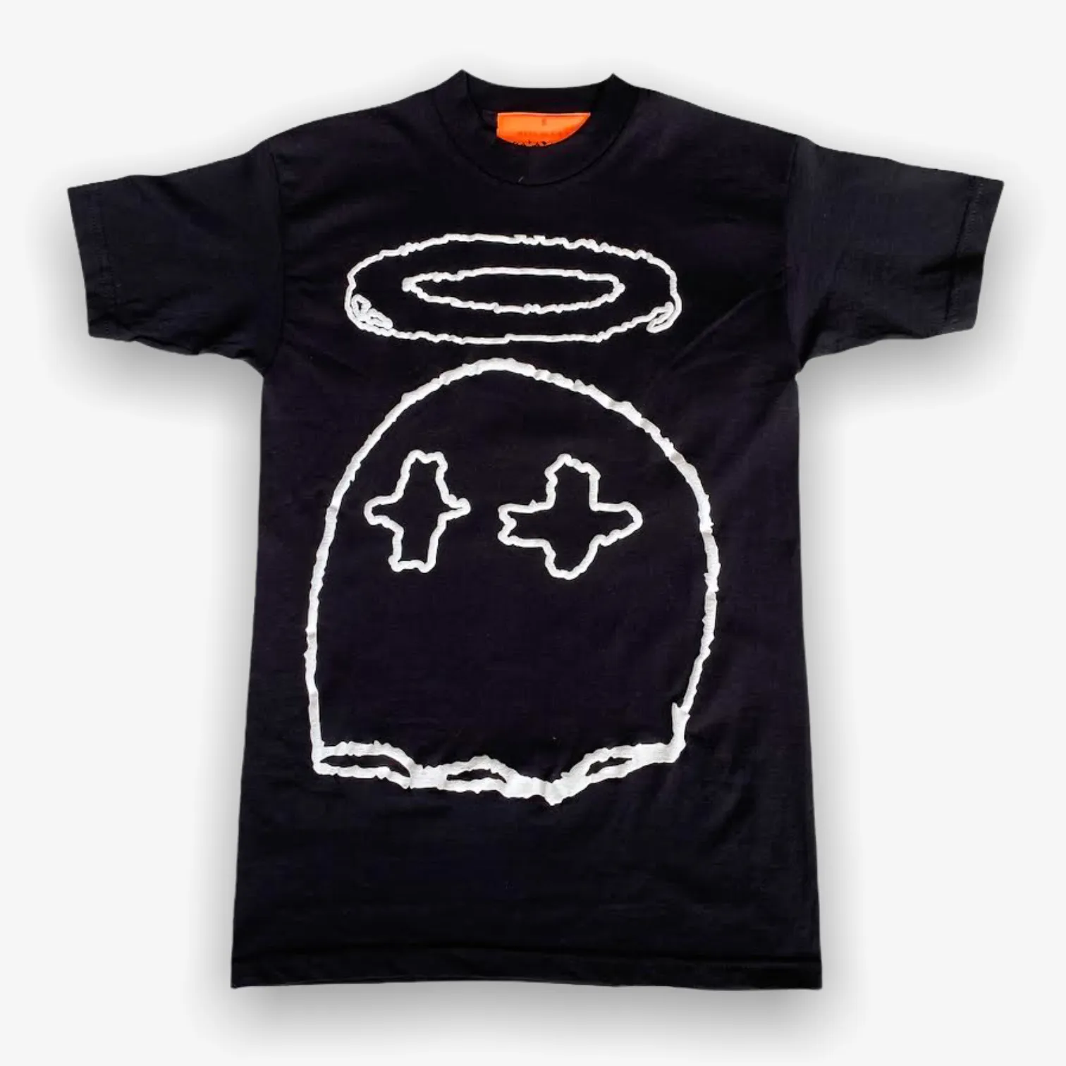 B Wood x Sneaker Junkies Big Ghost Faceoff Tee Black