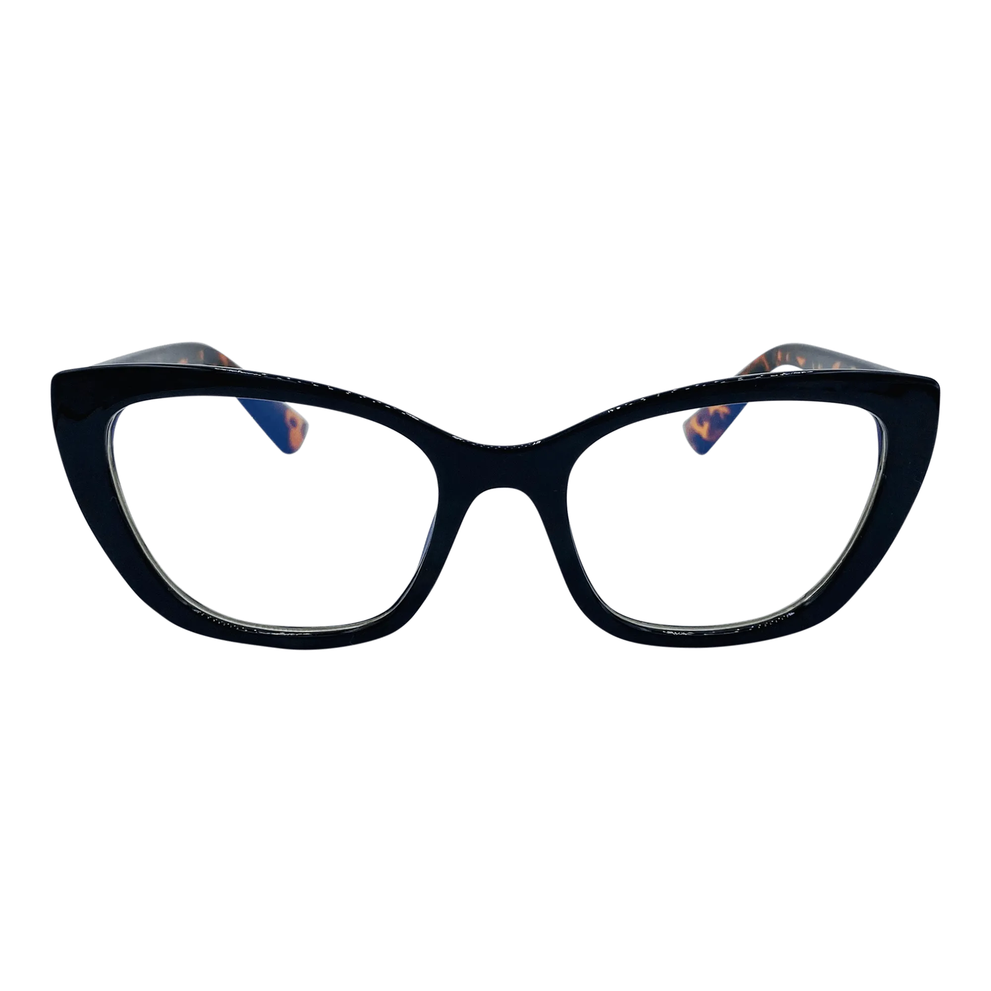 Blue Light Blocking Eyeglasses Billie | Black Tortoise