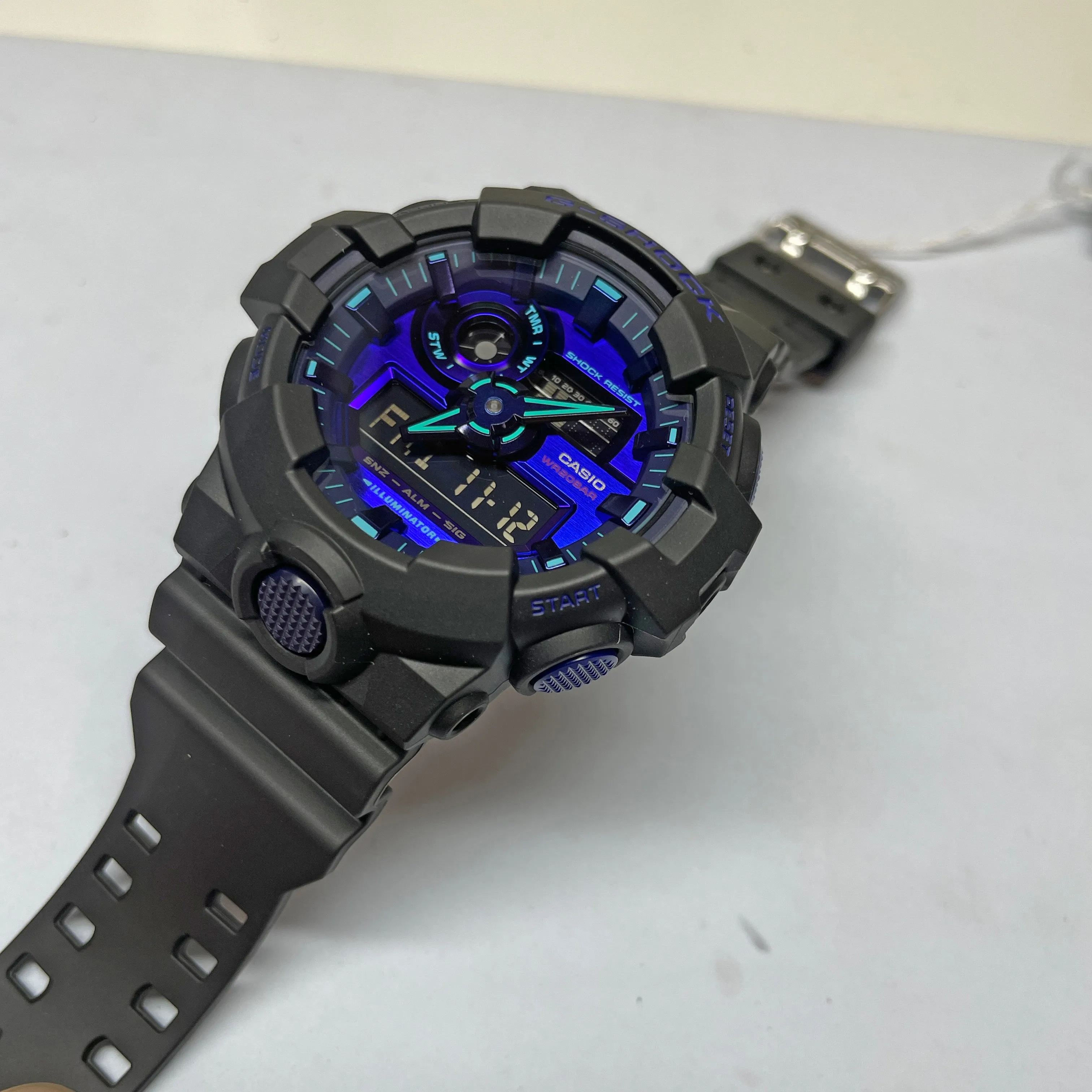 CASIO G-SHOCK GA700VB-1A Virtual World Violet Blue Indigo Watch