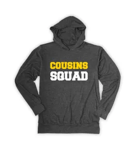 Charcoal 'Cousins Squad' Hoodie