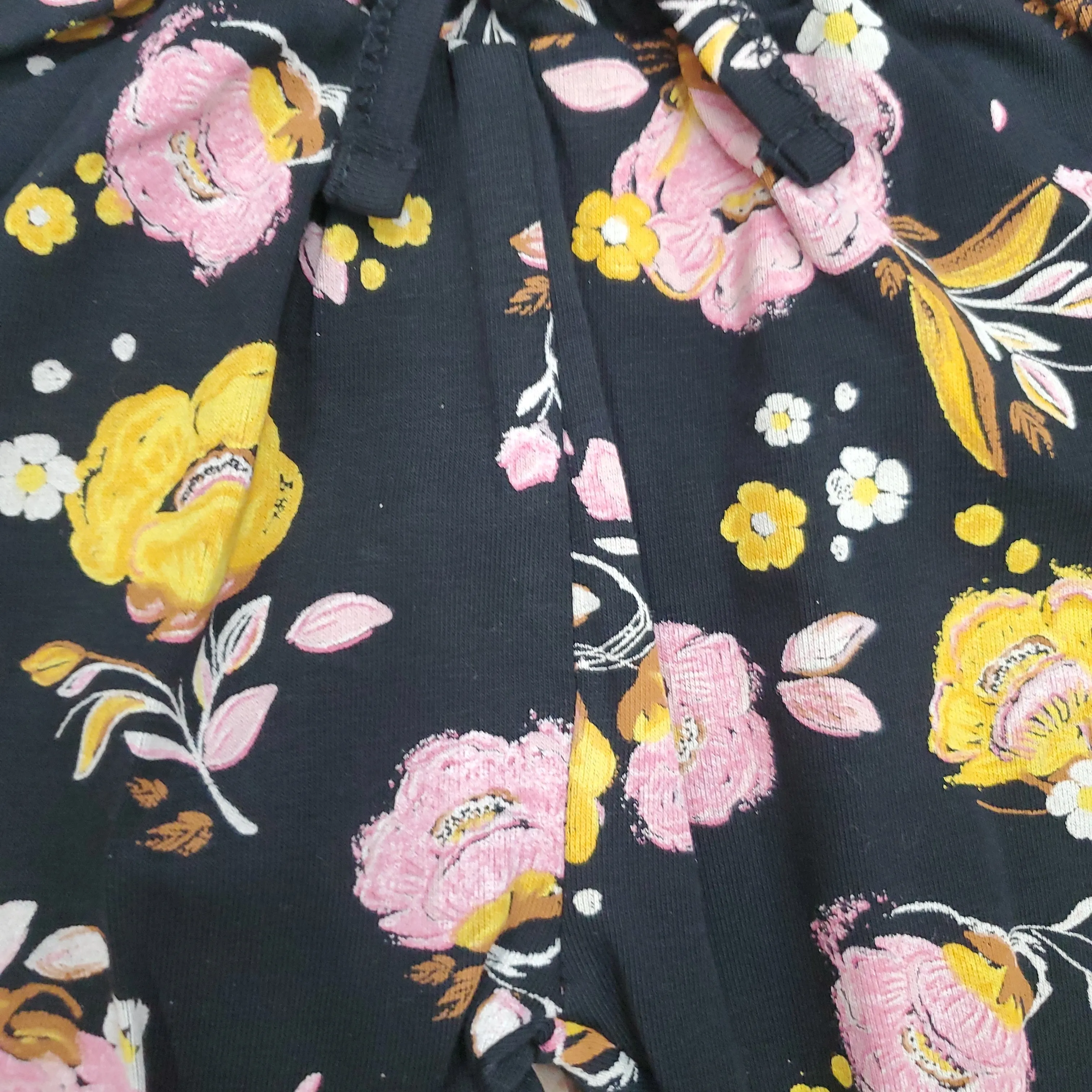 CLEARANCE NORUK BLACK AND FLORAL PANTS