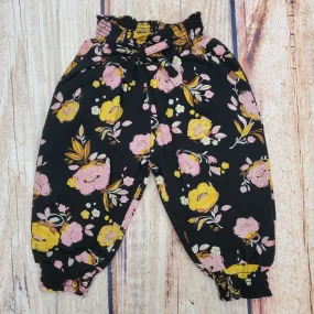 CLEARANCE NORUK BLACK AND FLORAL PANTS