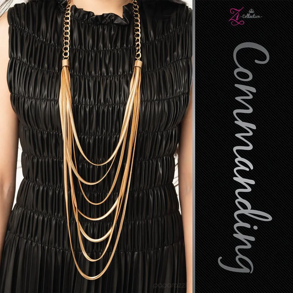 Commanding 2020 Zi Collection Necklace - Paparazzi Accessories