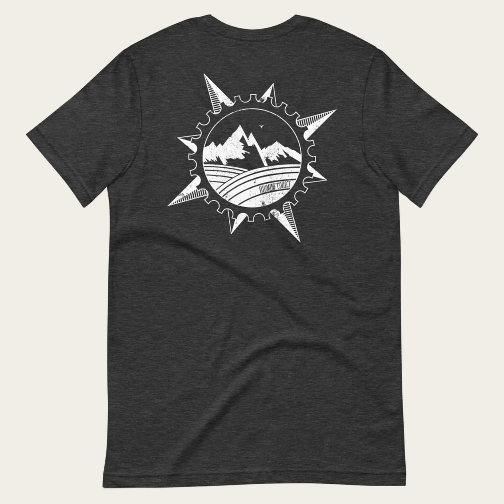 Compass Tee - Dark Heather Grey