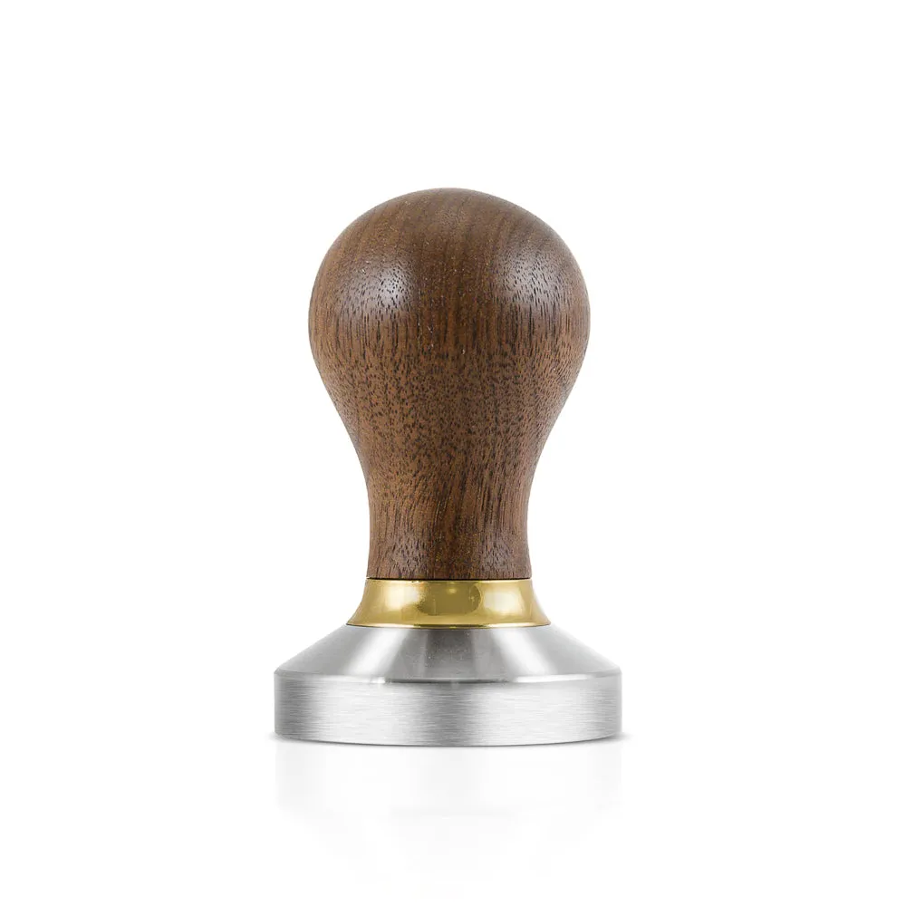 Compressore Professional Espresso Tamp - Walnut Wood