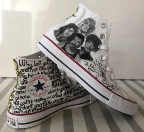 Converse All Star Personalizzata Queen Tribute Freddie Mercury