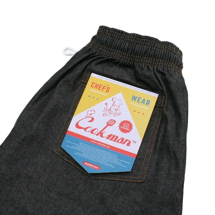 Cookman Chef Pants - Denim : Black