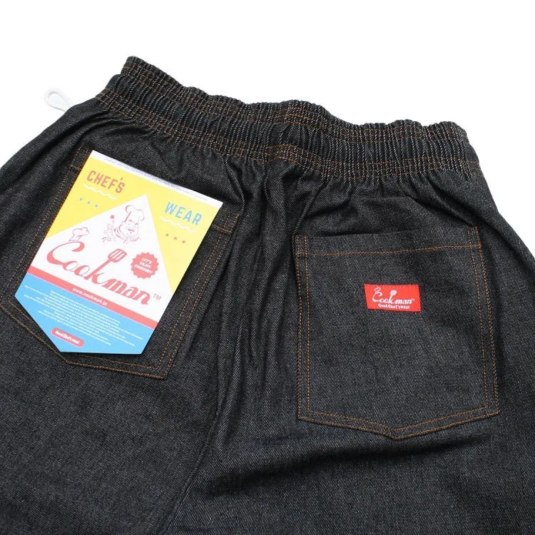 Cookman Chef Pants - Denim : Black