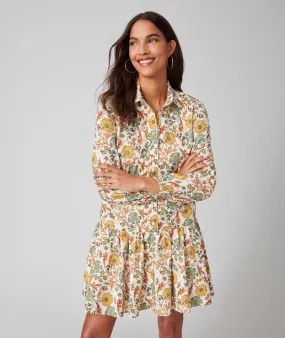 Cotton A-Line Maren Shirt Dress