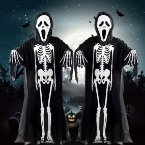 Demon Ghost Adults & Kids Skull Trooper Costume