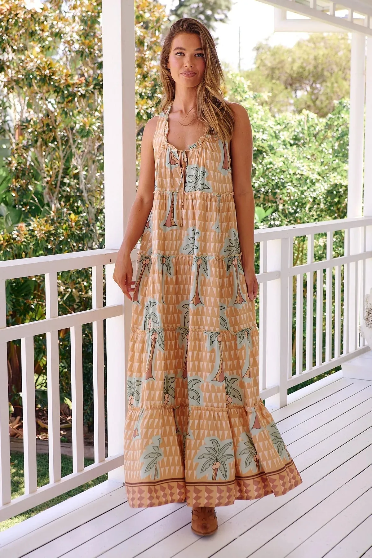 Erryn Maxi Dress - Sahara Sunset Collecton