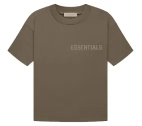 FEAR OF GOD ESSENTIALS T-SHIRT WOOD (FW22)