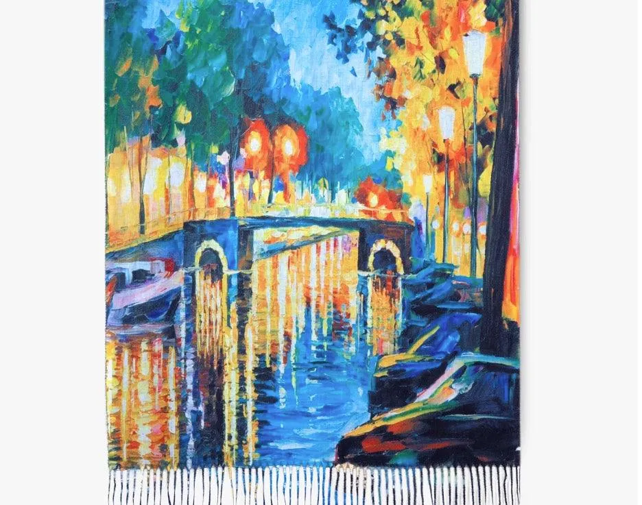 Great Artist Faux Cashmere Scarves