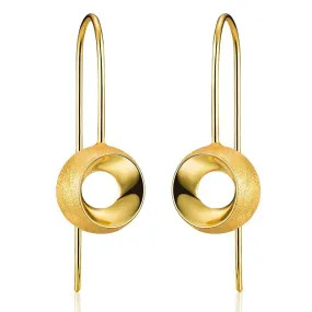 Hollow Sphere - Dangle Earrings