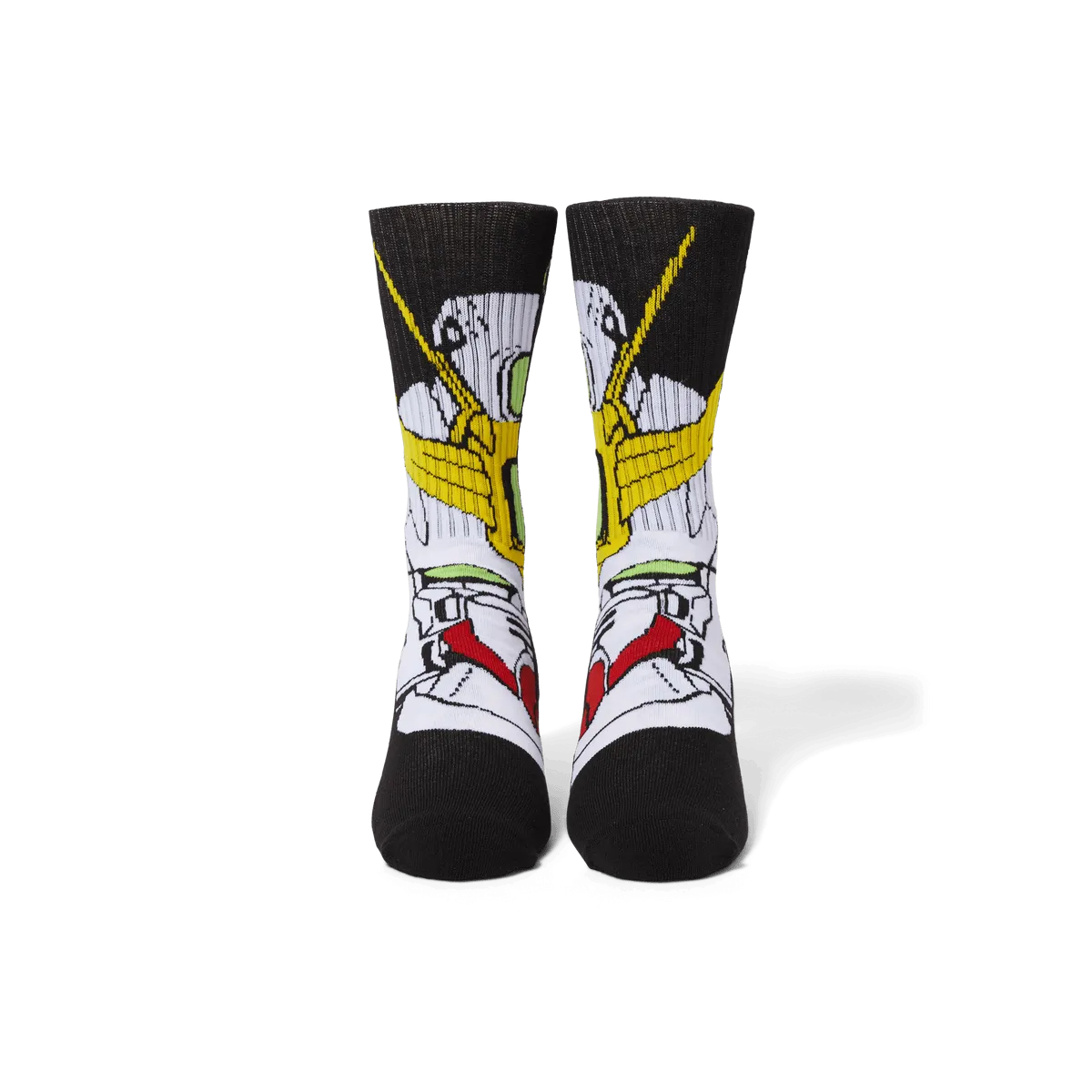 HUF HUF X GUNDAM WING CREW SOCK-BLACK