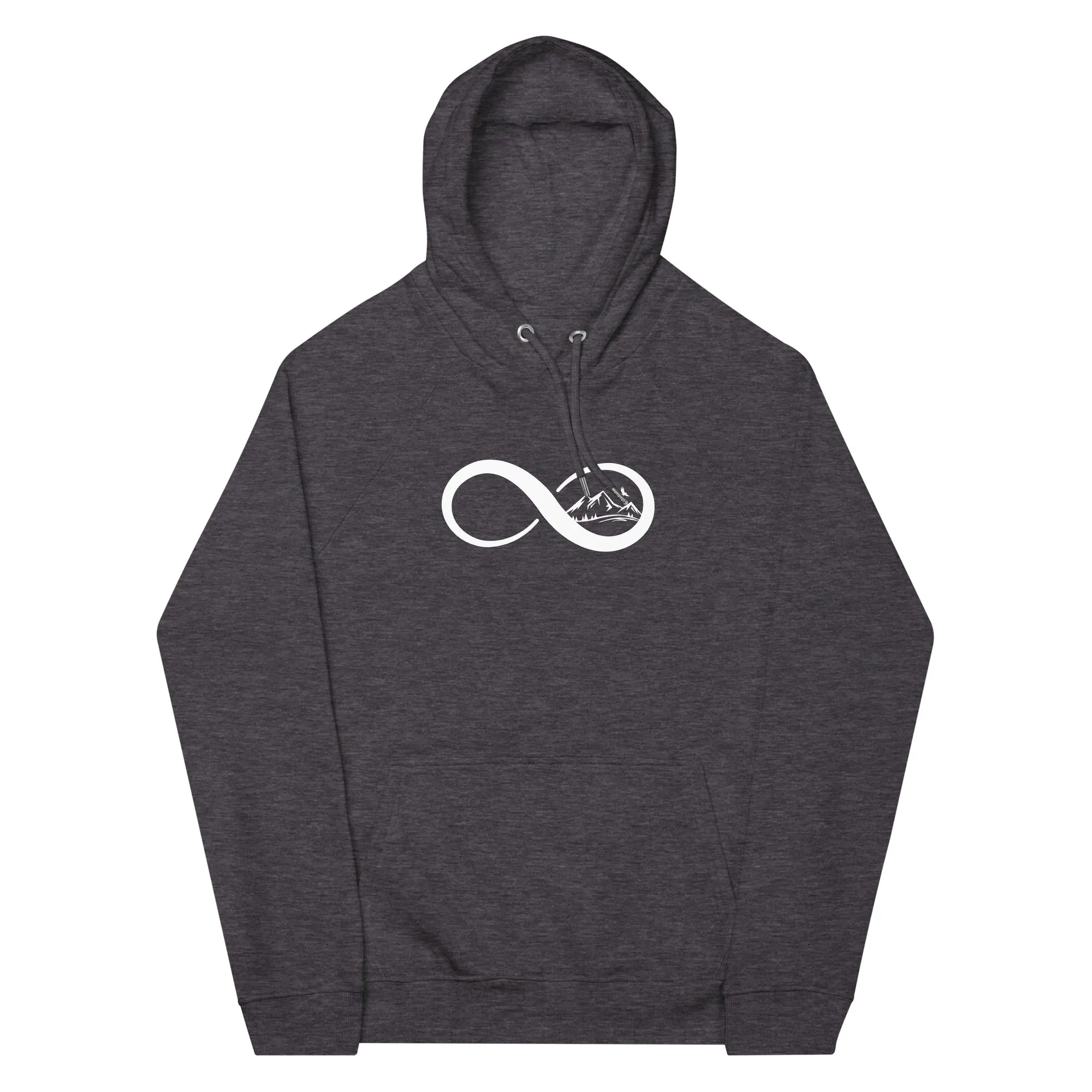 Infinity and Mountain - Unisex Premium Organic Hoodie