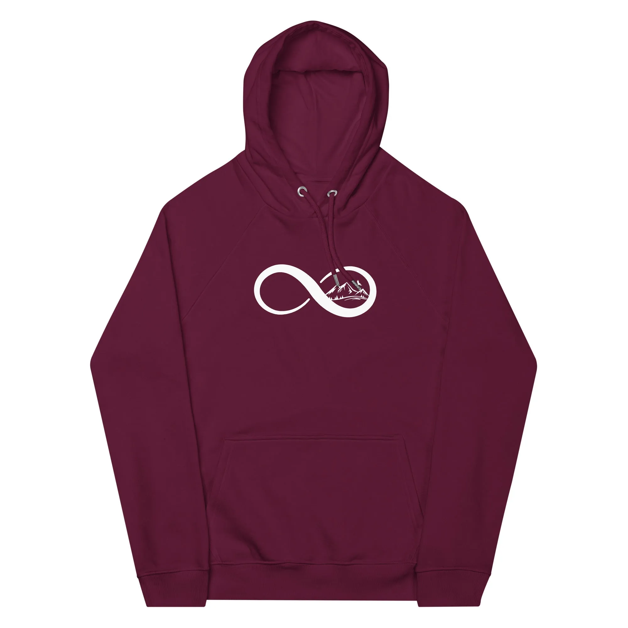 Infinity and Mountain - Unisex Premium Organic Hoodie