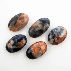 Iolite, Sunstone - Palm Stones, A grade