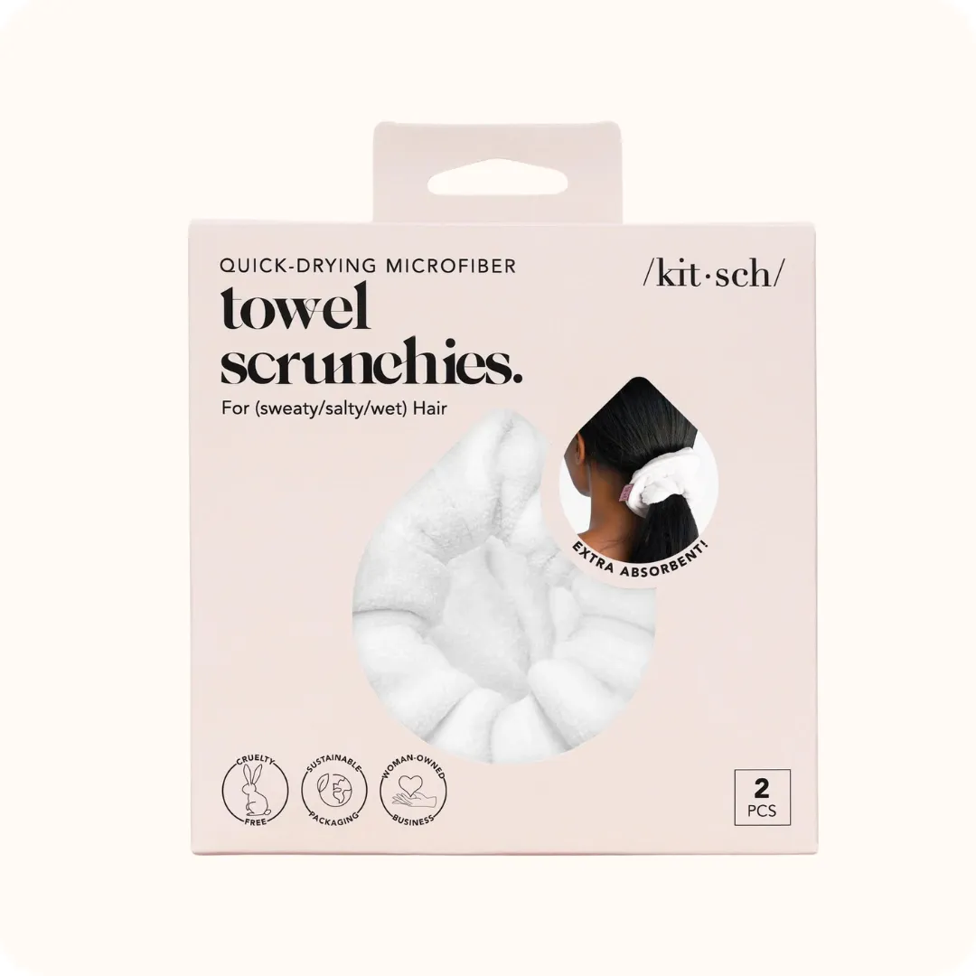 Kitsch Towel Scrunchies