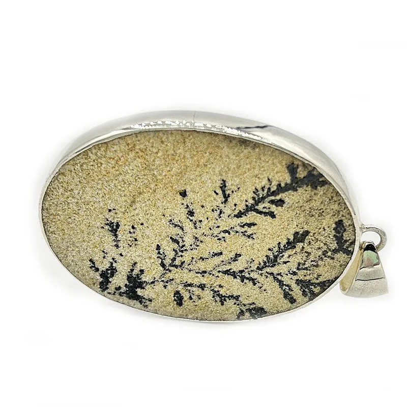 Leaf Jasper Bohemian Gemstone Pendant (A)