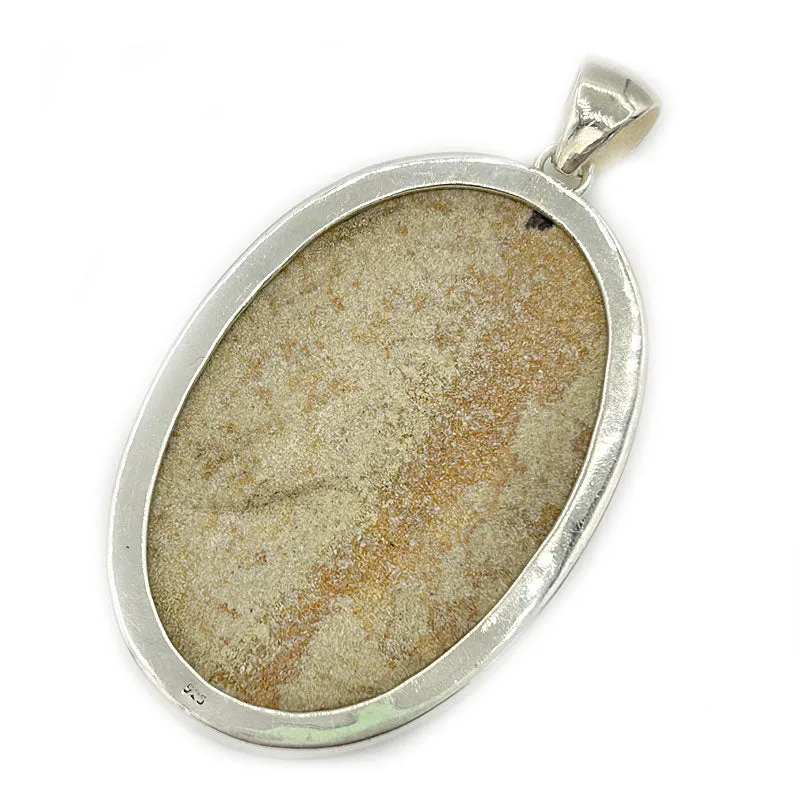 Leaf Jasper Bohemian Gemstone Pendant (A)