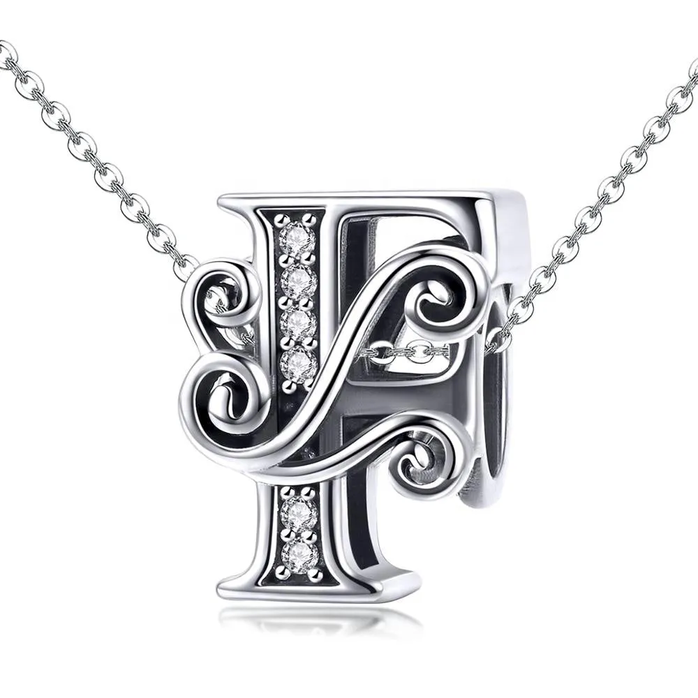 Letter F Initial Alphabet Charm