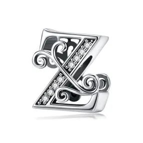 Letter Z Initial Alphabet Charm