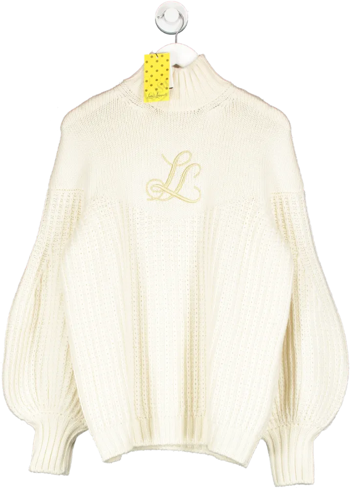 Luisa Spagnoli Cream Ymassai Pullover UK M