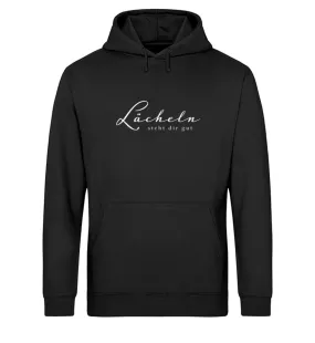 Lächeln steht dir gut Bio Hoodie Unisex