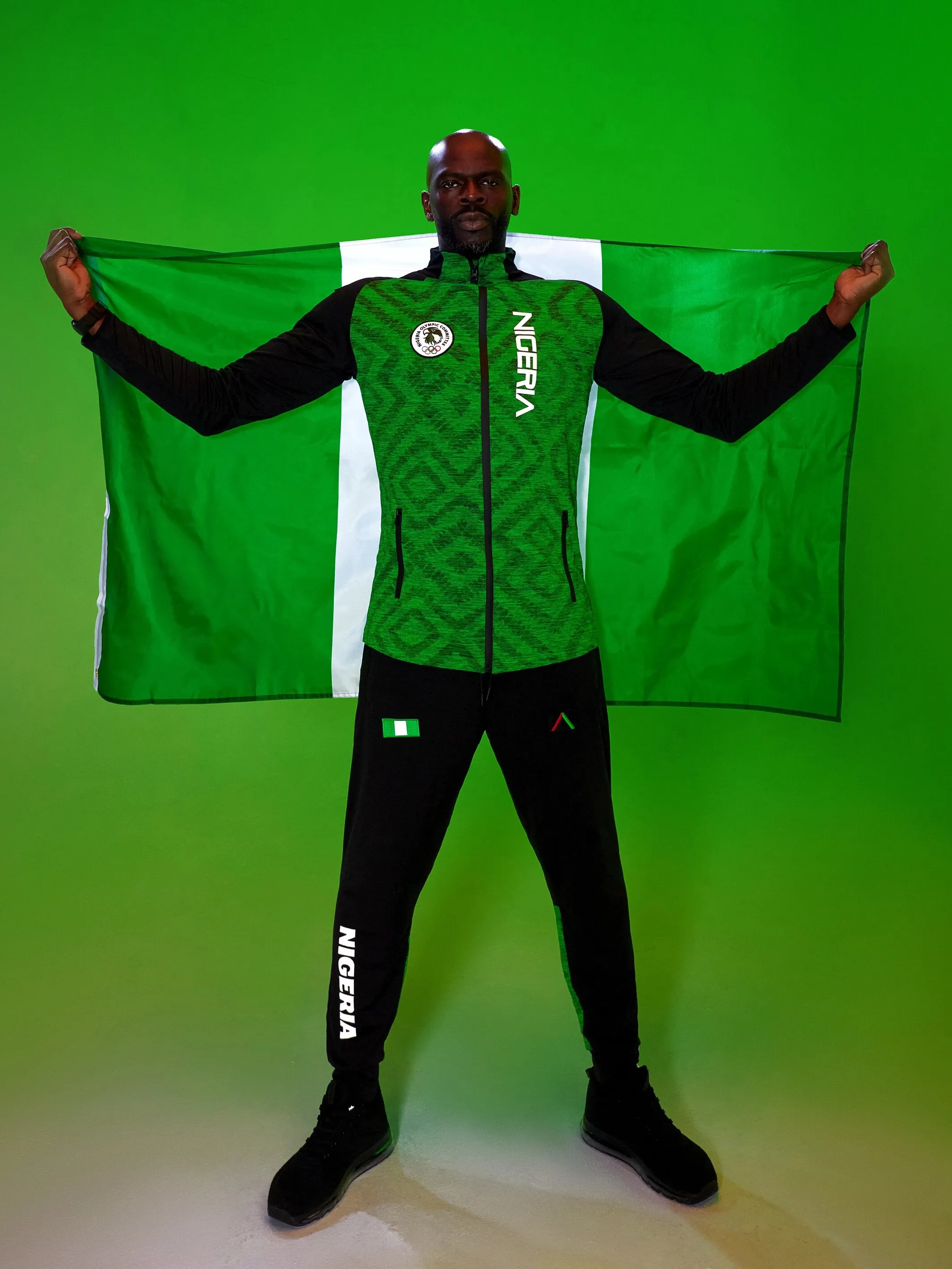 Men's Team Nigeria Track Jacket