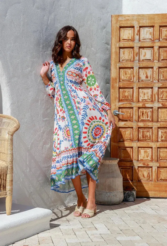 Mexican Baja Maxi Dress