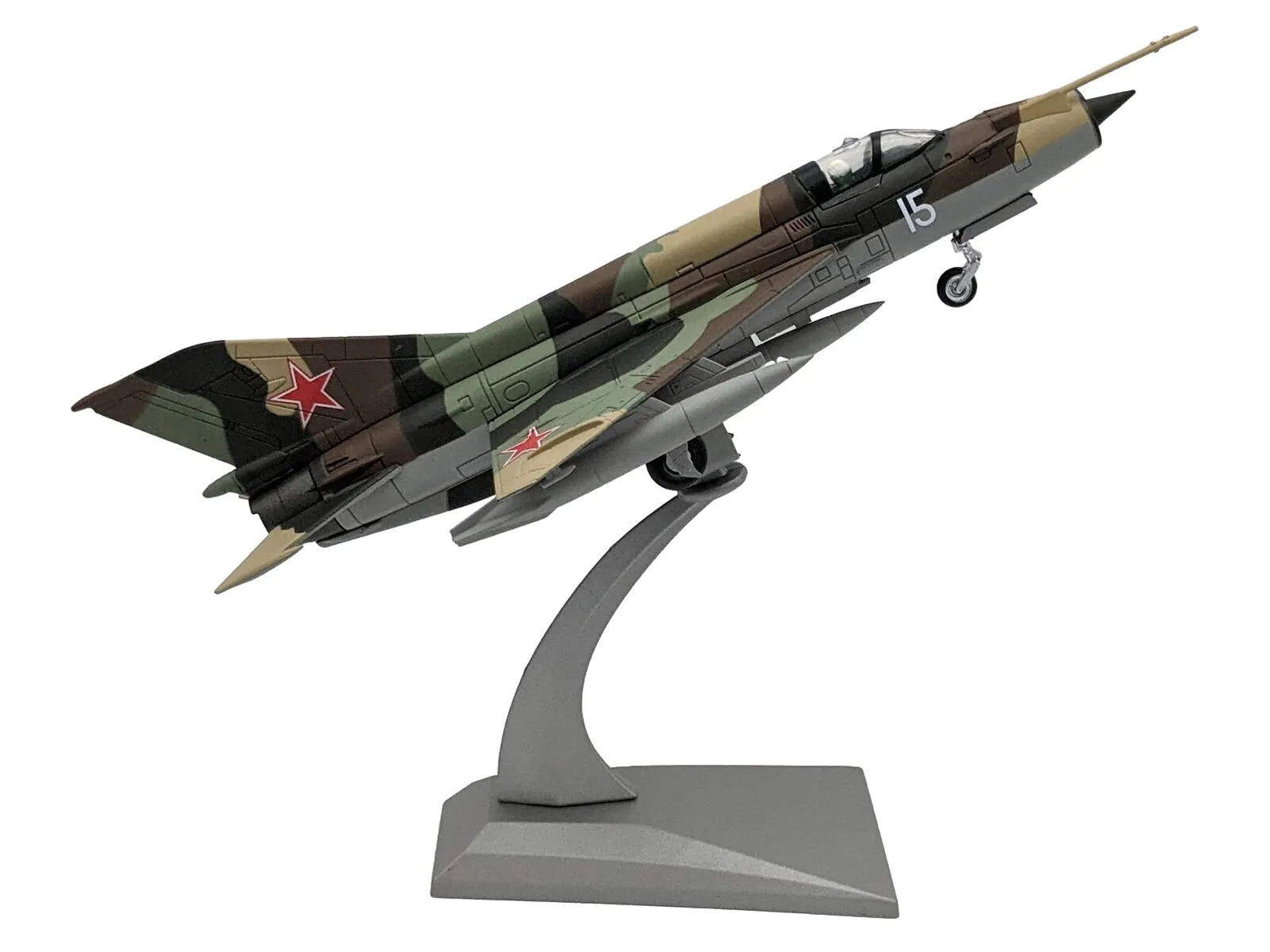 Mikoyan-Gurevich MiG-21SM Fishbed-J Fighter Aircraft Soviet Air Force 1/72 Diecast Model Airplane