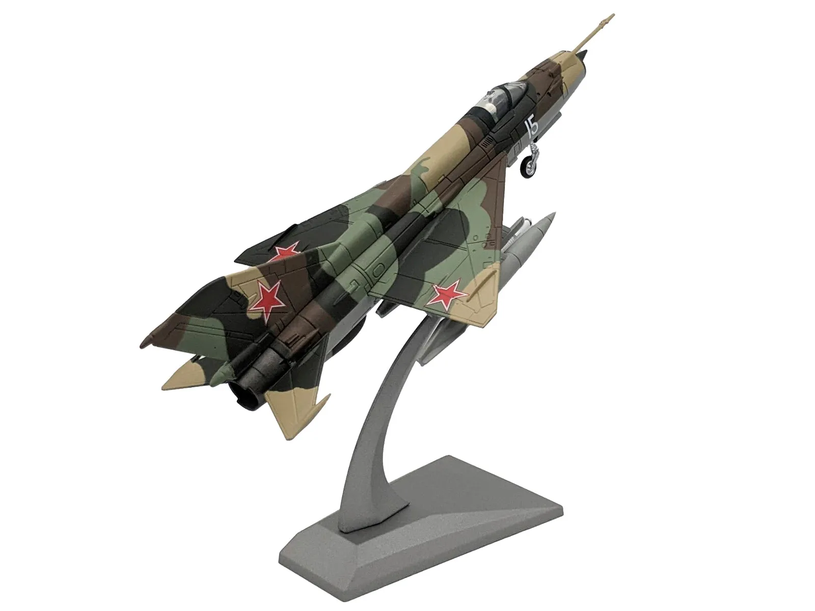 Mikoyan-Gurevich MiG-21SM Fishbed-J Fighter Aircraft Soviet Air Force 1/72 Diecast Model Airplane