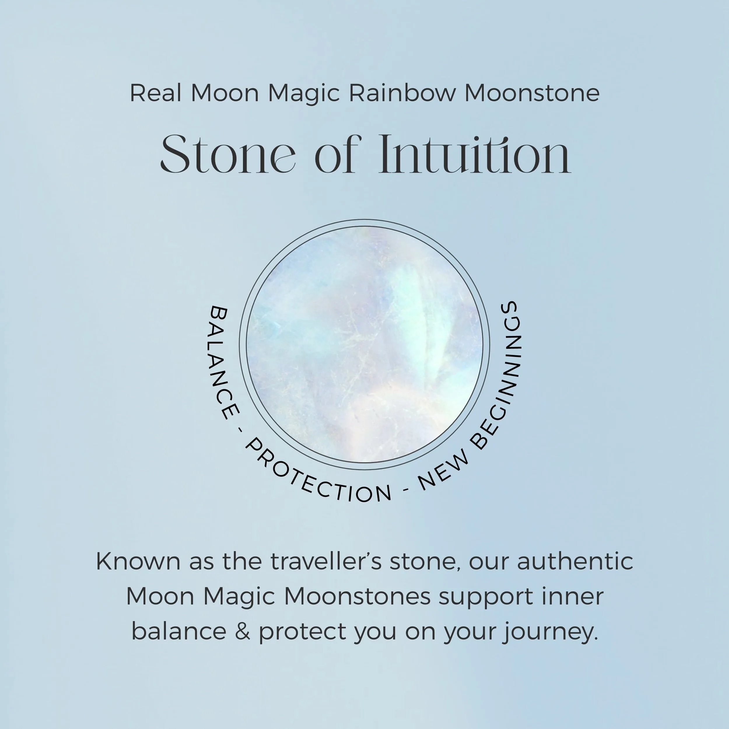 Moonstone Necklace - Sagittarius Zodiac Constellation