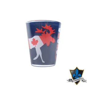 Moose Slihouette Shotglass