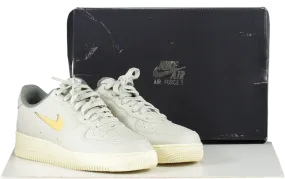 Nike Grey Air Force 1 07 Trainers Light Bone / Pale Vanilla BNIB UK 8.5 EU 42.5 👞