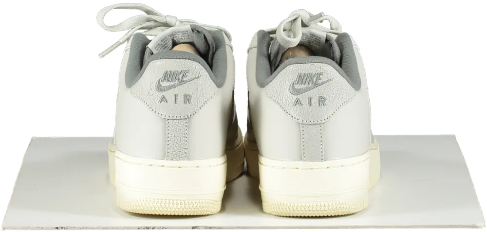 Nike Grey Air Force 1 07 Trainers Light Bone / Pale Vanilla BNIB UK 8.5 EU 42.5 👞