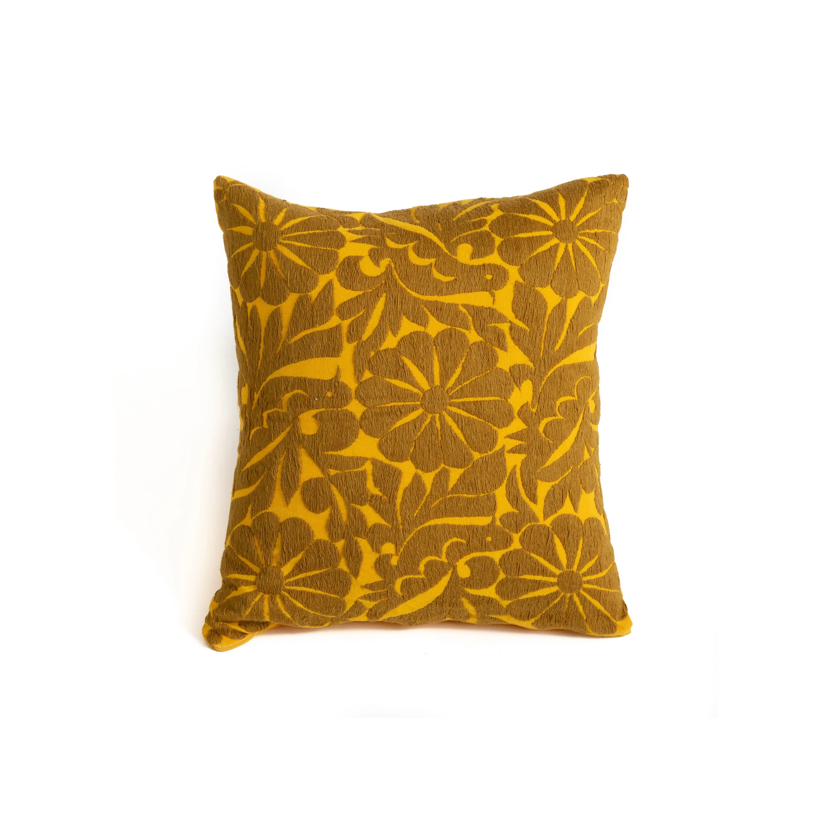 Otomi Embroidery Throw Pillow