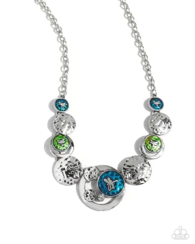 Paparazzi Dragonfly Design Multi Necklace & Earring Set