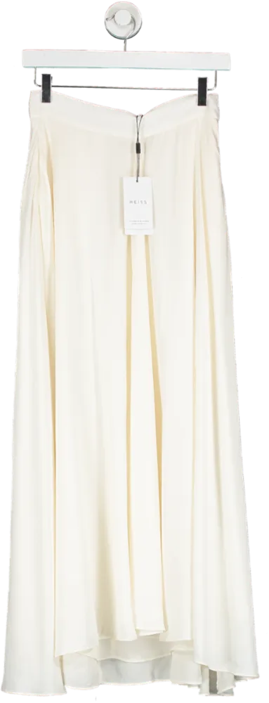 REISS Cream Ruby Occasion Maxi Skirt UK 6