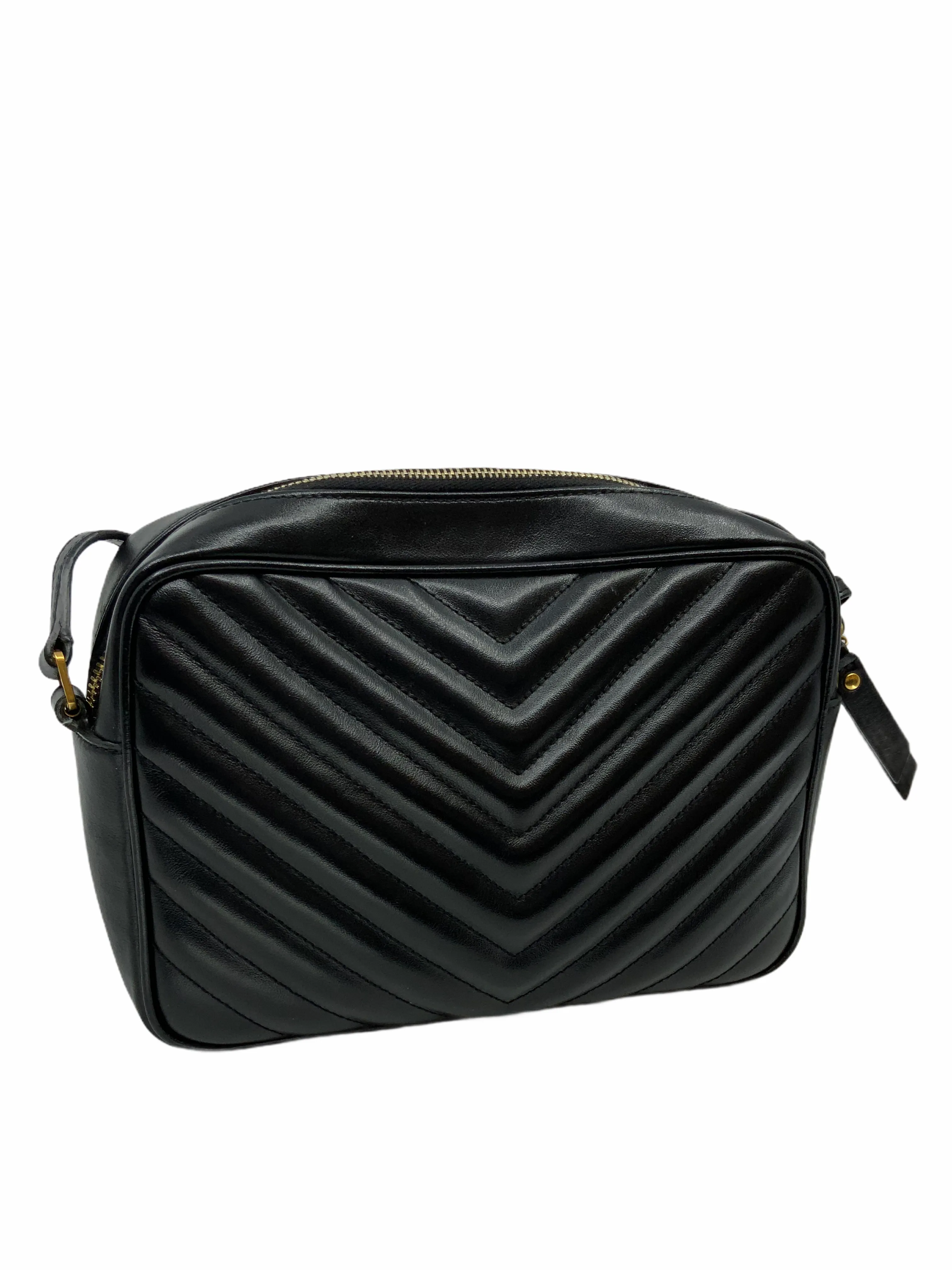 Saint Laurent Medium Lou Matelassé Quilted Leather Camera Bag