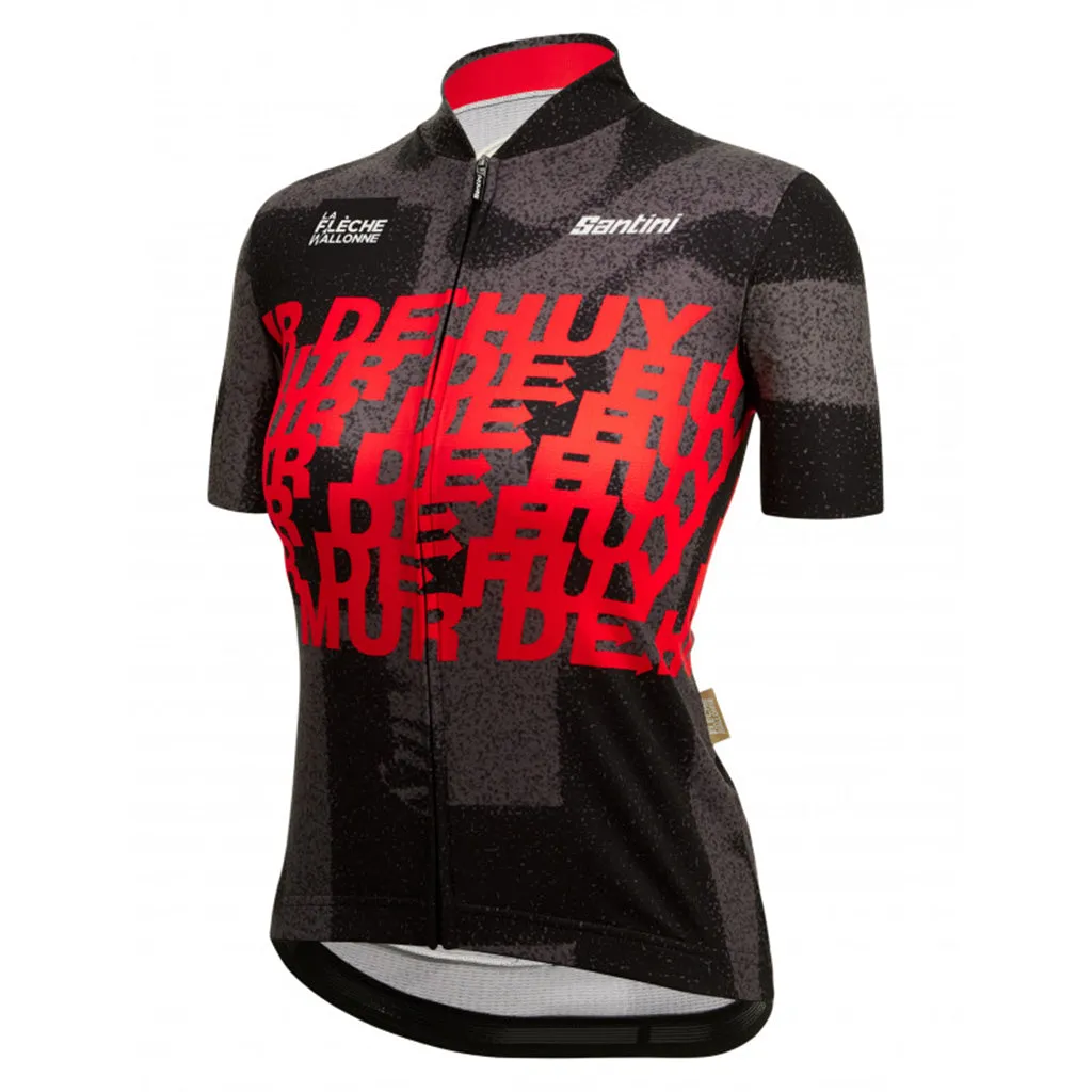 Santini Womens TDF Mur De Huy Jersey - Print