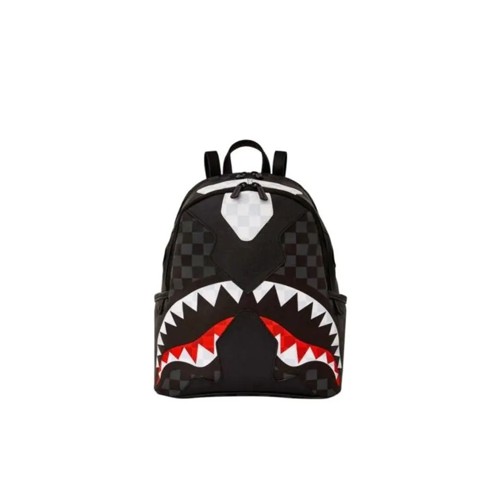 Sprayground Zaino Piccolo Nero Triple Decker Heir To The Throne Backpack